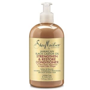 Shea Moisture Jamaican Black Castor Oil Grow & Restore Rinse Out Conditioner 384 Ml