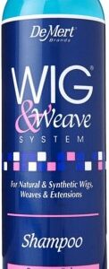 Demert Wig & Weave System Wig Shampoo for Natural and Synthetic Hair  8 Oz
