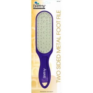 Brittny Foot File 2 Side Metal
