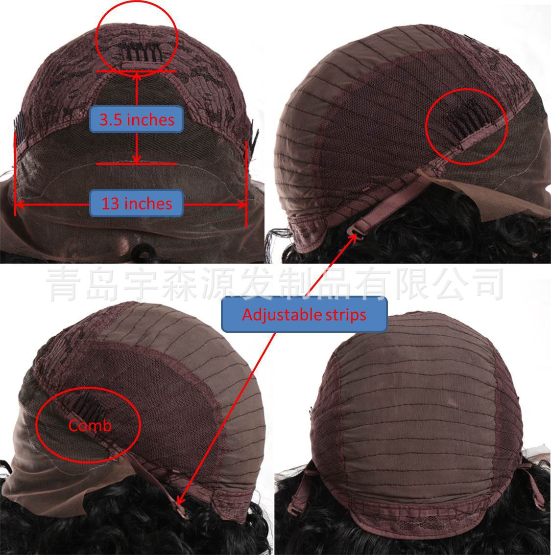 Box braiding wig with headband