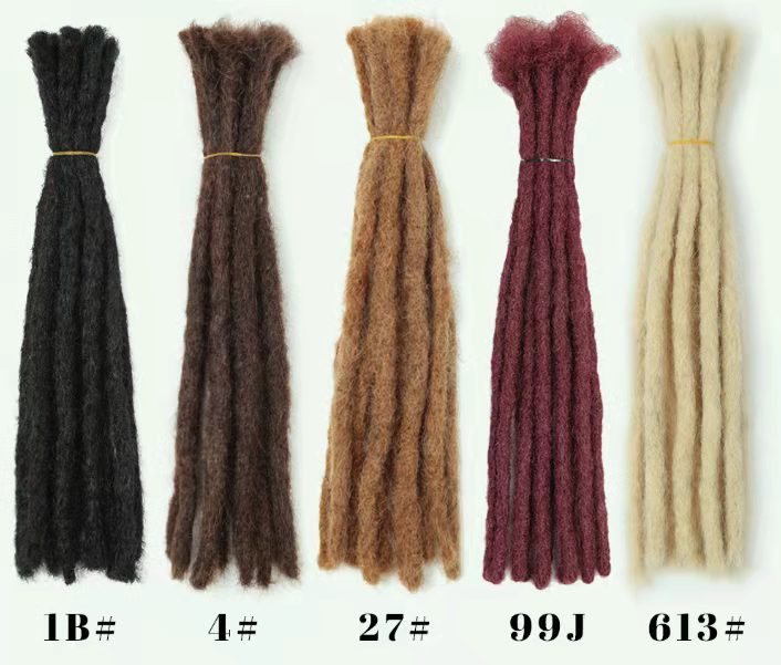 100% human Afro Locs